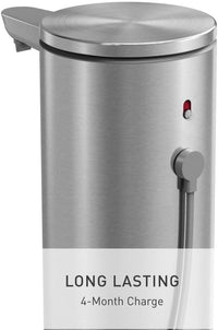 simplehuman Liquid Sensor Pump, 9 oz Automatic Soap Dispenser