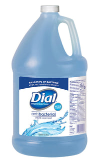 Dial Antibacterial Defense Liquid Hand Soap + Aloe, Spring Water Scent, 1 Gallon Hand Soap Refill