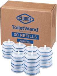 Clorox ToiletWand Disposable Toilet Cleaner Refills, 30 Count Original Scent
