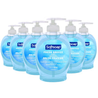 Softsoap Liquid Hand Soap, Fresh Breeze - 7.5 Fl Oz (Pack of 6)