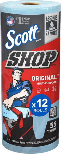 Scott Kimberly-Clark Professional Shop Towels Blue (27,9cm X 26,4cm)