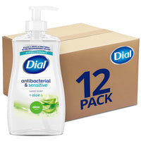 Dial Antibacterial Defense Aloe Scent Liquid Hand Soap, 11 Fl Oz