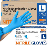 Medical Soft Max Nitrile Exam Disposable Gloves Powder-Free 1000Ct