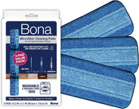 Bona Mop Microfiber Cleaning Pad Dual Zone Cleaning