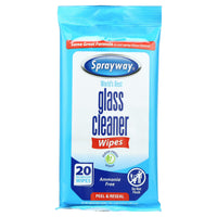 Sprayway Glass Cleaner Wipes 20/pack